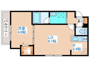 NCウイング白石の物件間取画像